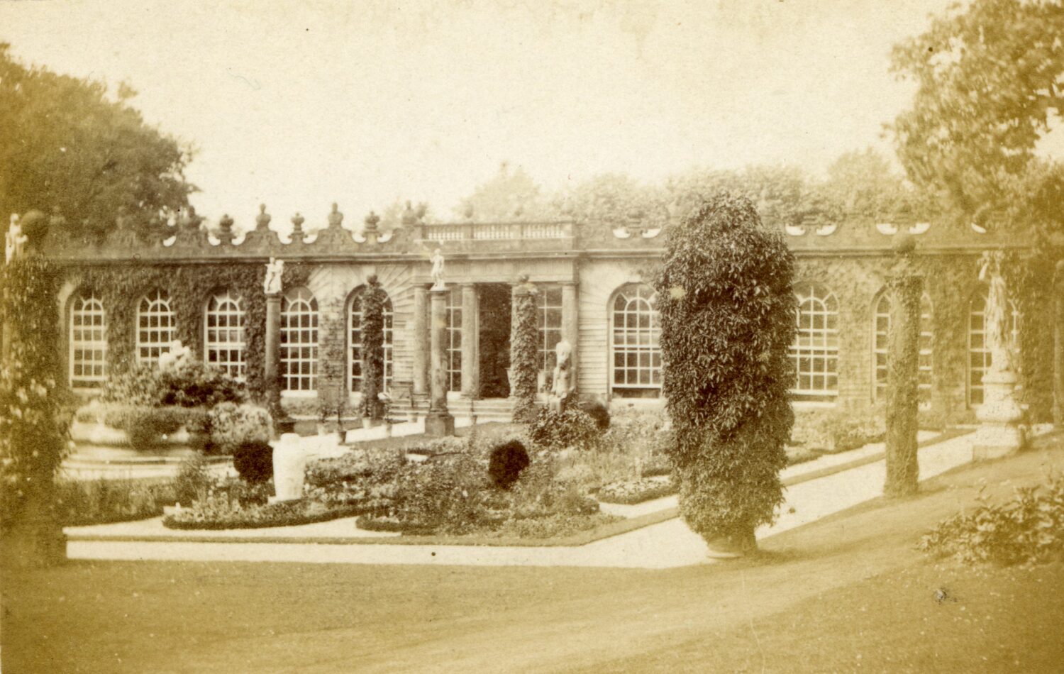 Chatsworth House Orangerie c.1880